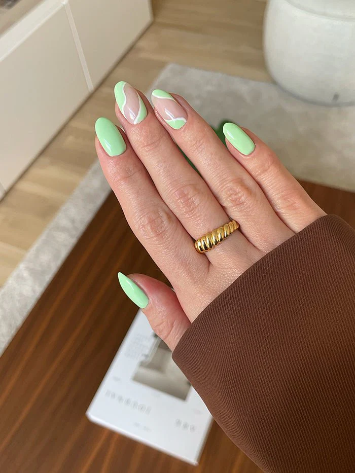 Mint Swirl Look
