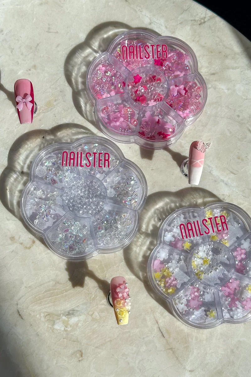 Nail Charms - Champagne Bows - Image 5