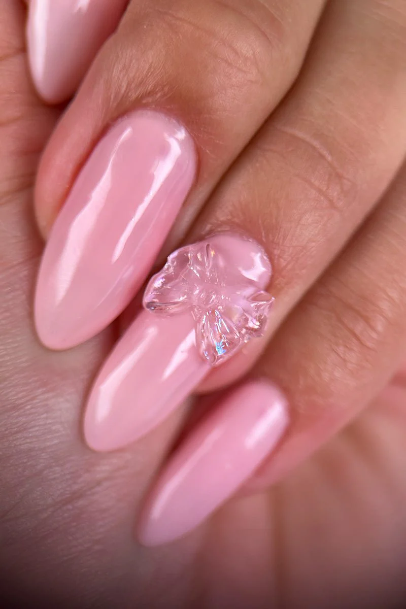 Nail Charms - Pink Bows - Image 4